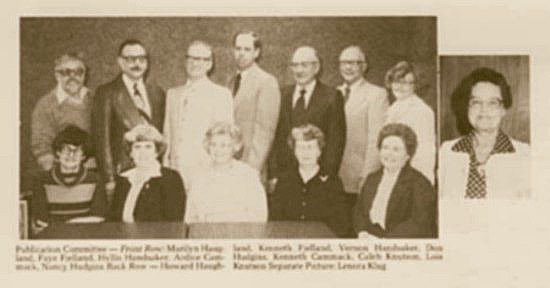 Radcliffe, Iowa Book Committee 1980